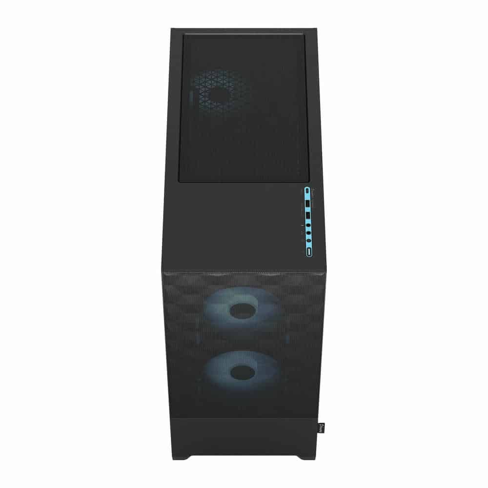 (image for) Fractal Pop Air RGB Cyan Core Mid Tower Tempered Glass PC Case